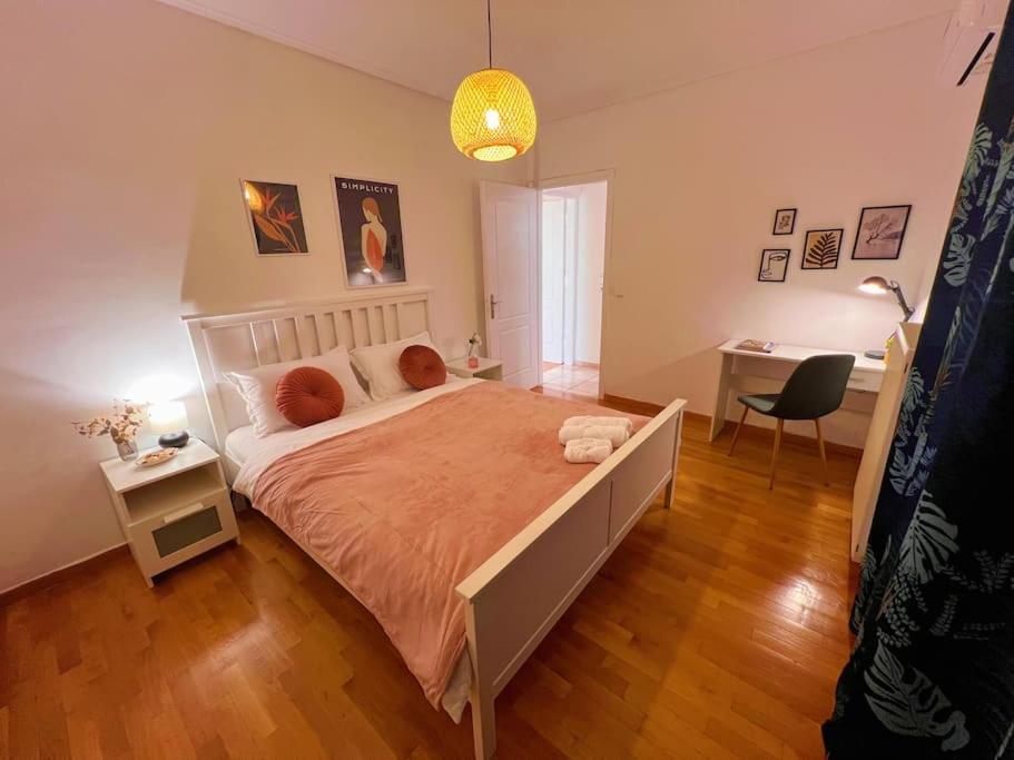 Cozy Fairytal Garden Apartment, Family Friendly, Free Parking, 15 Min To Airport Atina Dış mekan fotoğraf